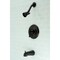 Kingston Brass KB6630CKL Single-Handle Tub and Shower Faucet, Matte Black KB6630CKL - alternate 4